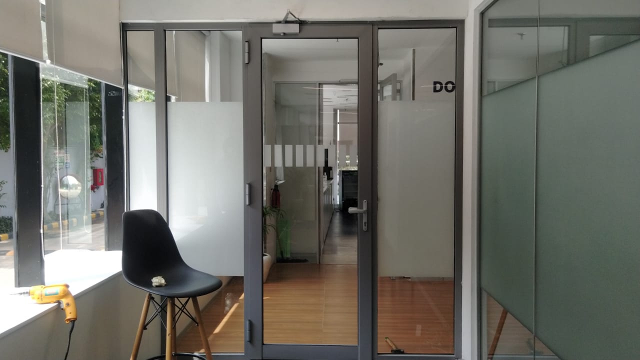 Aluminium Framed Glass Doors